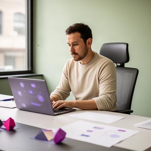 AI engineer reviewing OpenRouter routing notes at a desk in Youngstown, Ohio